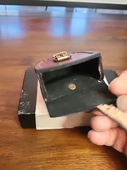 Leather Case For Compass Or Pocket Watch Small Compass Included