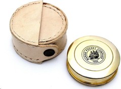 Nautical Brass Marine Compass Robert Frost Poem Compass Lot of 25 Piece Compass