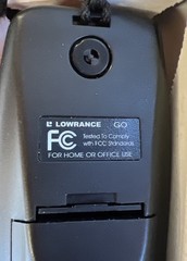 TESTED Lowrance I Finder GO2 Handheld GPS Personal Mapping GPS 16 Channel Red