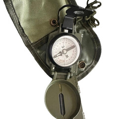 New Cammenga Model 3h Tritium Lensatic Compass Olive Drab US Military Issu Pouch