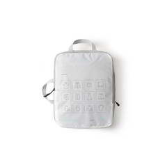 Compressible Waterproof Storage Bag with Handle Polyester Travel Bag 27x13x10cm