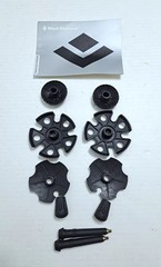Black Diamond Trekking Pole Tip Protector Kit Set