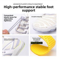 Polyester and Rubber Water Shoes for Beach Swimming Running and Water Sports