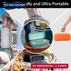 co2CREA for Turtlebox Ranger Loud Outdoor Portable Bluetooth 5.4 Speaker, Hard C