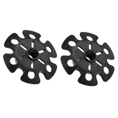 2Pcs Trekking Pole Accessories Walking Hiking Stick Snow Basket Replacement