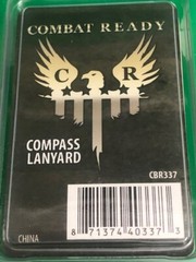 Combat Ready Compass with Neck Green Lanyard Glow in the Dark New In Box