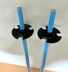 Pair 2 Masters Speed Walking Sticks 110cm 43″ Trekking Hiking Poles Made Italy