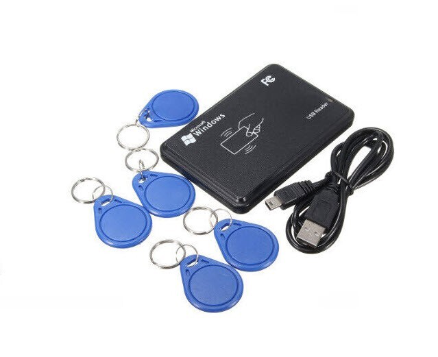 125KHz Card Reader / Card Recorder Programmer with 5 Tag for EM430