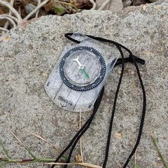 6 Pack Orientation Compass, Hiking Backpack Scout Compass Outdoor Waterproof…