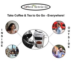 Coffee & Tea to Go Go – Dual Purpose: Home & Portable Brewing Kit