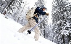 Trekking Pole Tactical Walking Stick, Multifunctional Lightweight Aircraft