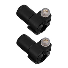 2 PCS Trekking Pole Lock Hiking Clip External Flip Clamp Backpacking