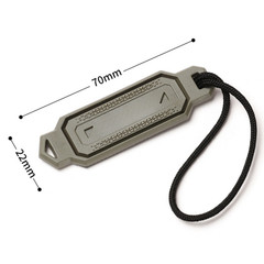 Outdoor Gear Lanyard for Backpacks with Color Coded Options Orange Black Red