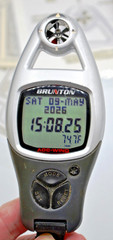 Brunton ADC Wind Handheld Weather Station – Time Alarm Wind – New Battery Tested