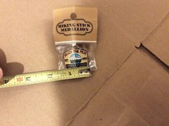 Lassen Volcanic National Park Walking Stick Medallion – California Souvenir