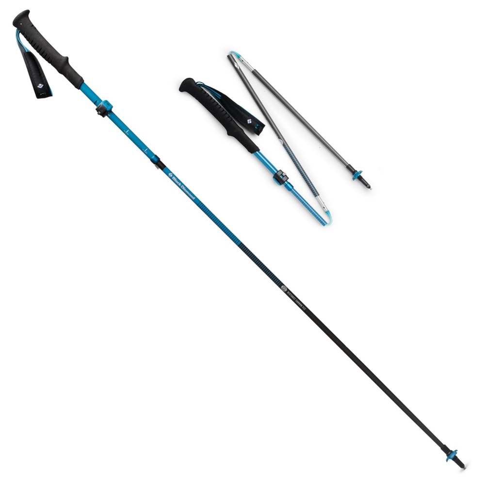 Trekking Poles NEW Black Diamond Distance Carbon FLZ Sold as a Pair FLASH SALE