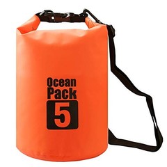 2L/3L//10L/1/20L/30L 500D Tarpaulin Heavey-Duty PVC Water Proof Dry 5L Orange
