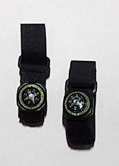 Lot 2 Coghlan’s Liquid Filled Wrist Compass for Camping NWOP