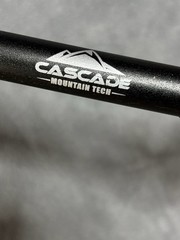 Cascade Mountain Tech Lock – Rubber Grip – Aluminum Trekking Pole