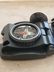 Normark PL 180 Black Pocket Compass Floatable Shock Proof Hiking Jewel Bearing