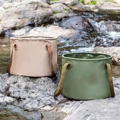 Camping Water Container Collapsible Bucket Suitable For Outdoor Activities
