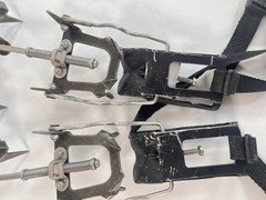Vintage GAB Crampons Ice Climbing Mountaineering Adjustable Made West Germany