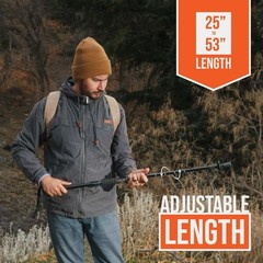 Collapsible Trekking Poles Adjustable Aluminum Hiking Sticks Tungsten Tips