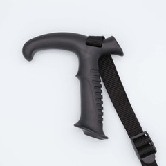 Walking Cane Handle Grip Unipod Handle Trekking Rod Adapter Hiking Pole Grip