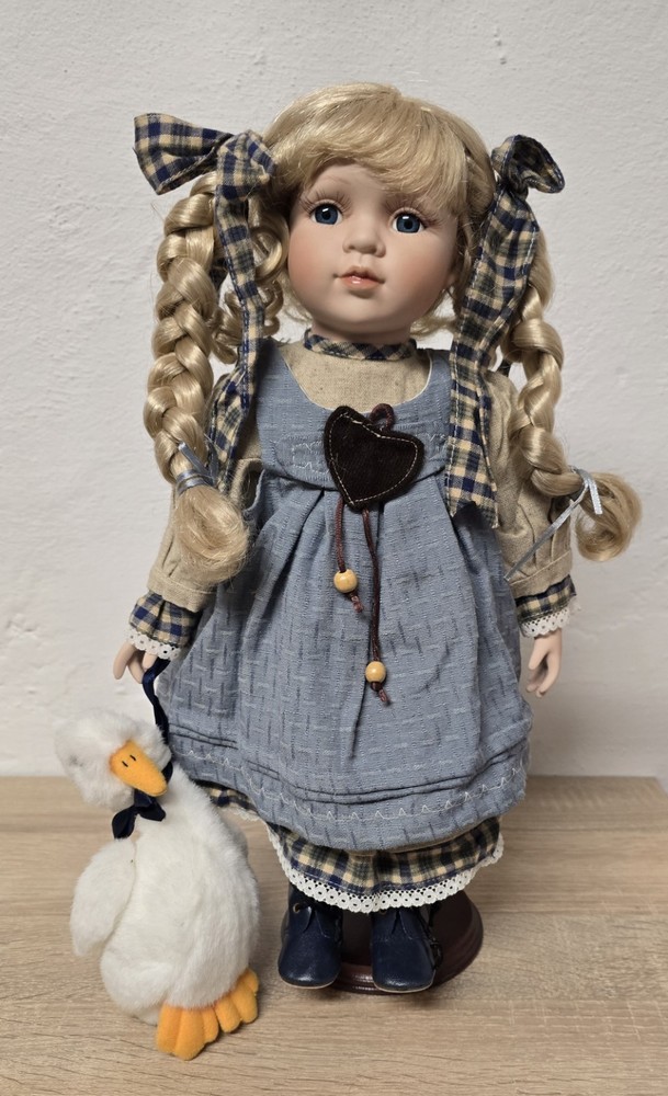 Artist doll porcelain doll doll 38 cm collector rarity Vintage