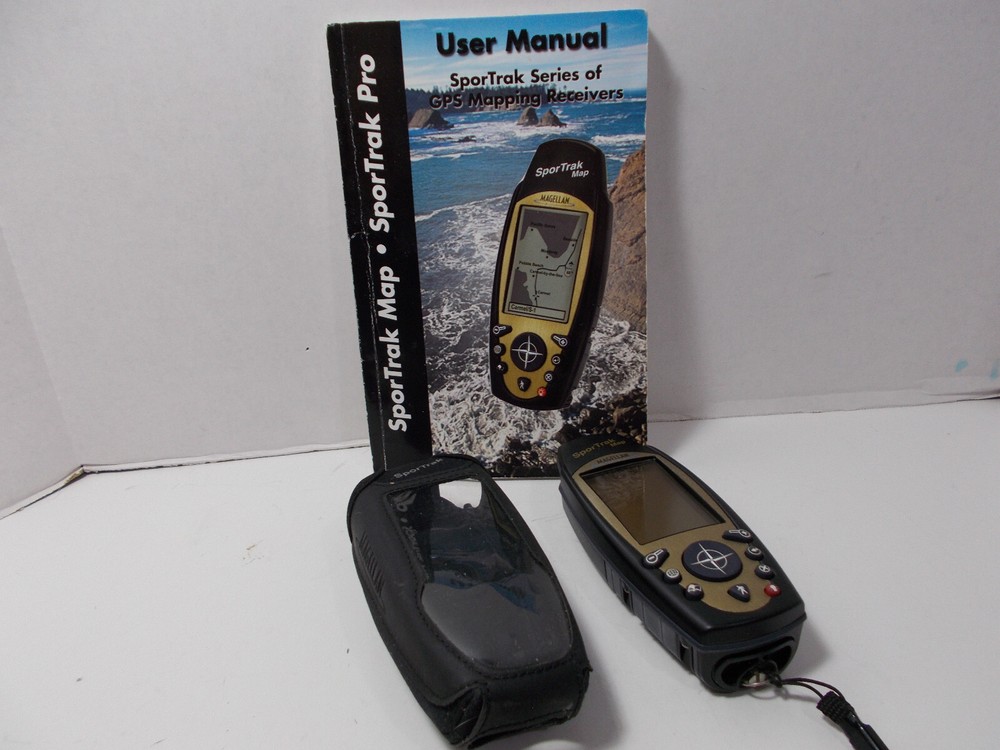 Magellan SporTrak Map Handheld GPS 2002 Hiking Fishing Geocaching Boating