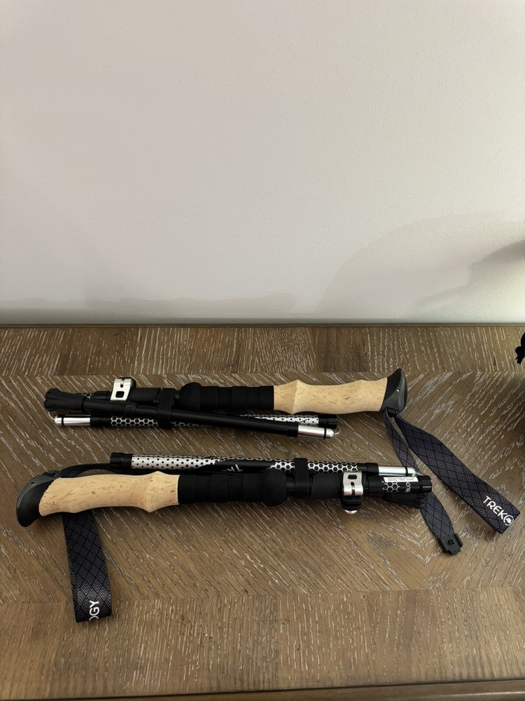 TREKOLOGY TREK-Z Collapsible Hiking & Trekking Poles – 1 Full Set