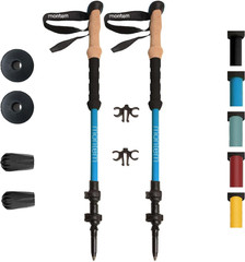 Ultra Light Trekking, Walking, and Hiking Poles – Collapsible, Lightweight, Quic