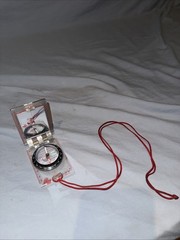 Original Military Field Compass w/Mirror Vintage Swiss Army DS40 Compass