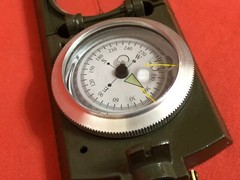 COMPASS INCLINOMETER HIKING ADVENTURE SPORT NAVIGATION MARINE ARMY ETC #2
