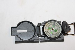 NRA ILA Military Engineering Hunting Hiking Camping Outdoor Compass ~ Gray