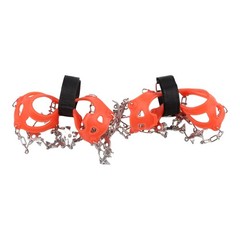 For Outdoor 18 Tooth Stainless Steel Crampons for Hiking Ice Climbing Safety