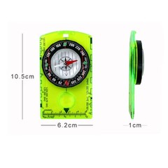 NEW Orienteering Compass, Hiking Survival Compas, Compasses Kids for green 2PCS