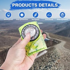 Orienteering Compass Hiking Survival Compas Compasses Kids for Magnetic Campi…