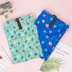 BABY 2 Pack Large Wet Dry Bag Waterproof Hanging Cloth Avocados and Starfish