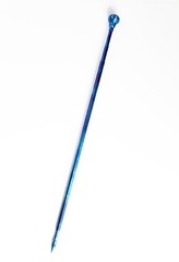 Handcrafted Convertible Titanium Walking Cane with Ice Ferrule
