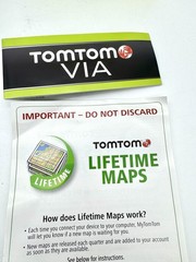 TomTom VIA 1405 M GPS Device – Lifetime Maps Edition