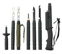 ZAP Hike ‘n Strike Tactical Walking/hiking Stick/18 in 1 Multi Tools_stun & More
