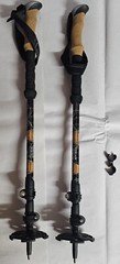 Cascade Mountain Tech Aluminum Quick Lock Trekking Poles Cork Grip