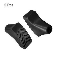 2Pcs Trekking Pole Tips Cane Hiking Stick Tip Protectors Replacement Accessories