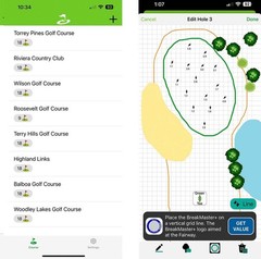 BreakMaster Digital Golf Putting Green Reader Used by PGA, LPGA and Champions