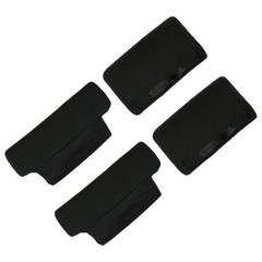1 Set Durable Black Crutch Underarm Cushion Reusable Walking Stick Accessory