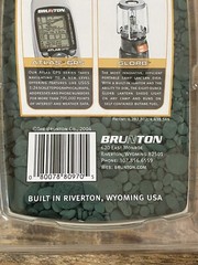 Brunton 8097 Eclipse Baseplate Map Compass Lanyard Whistle And Map Clip New