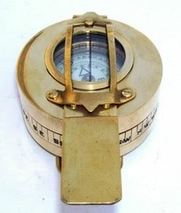 Handmade Vintage Prismatic Compass | Military & Nautical Engineering Style