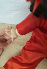 Artist Doll Vinyl Doll Meiler JMB Jacobsen Asian 33cm Collectors Vintage