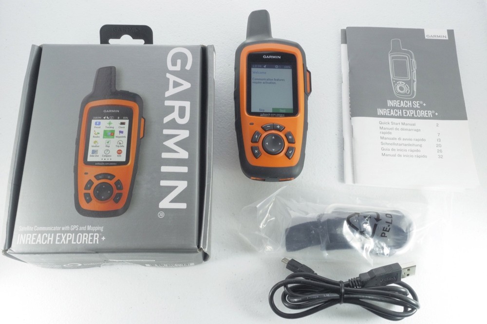 Garmin InReach Explorer+ Satellite Communicator GPS Plus 010-01735-10